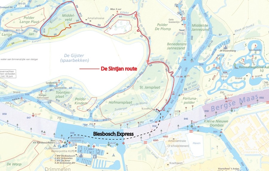 Sintjan route